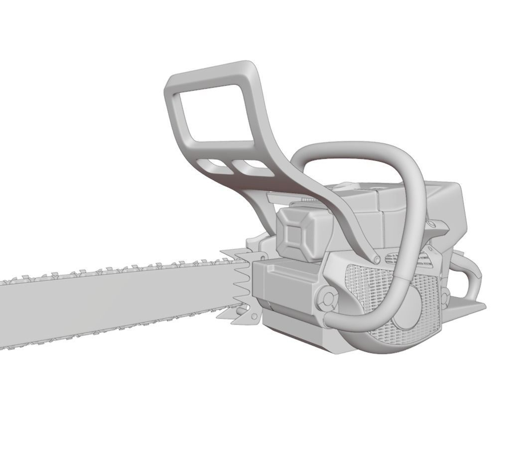 Chainsaw STIHL 3D model_13