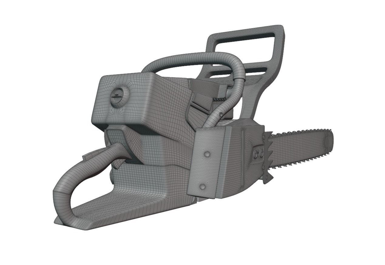 Chainsaw STIHL 3D model_31