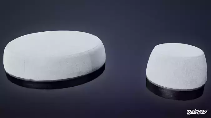 STUDIO OFFICES - Rounded Chairs 01 - LOW POLY