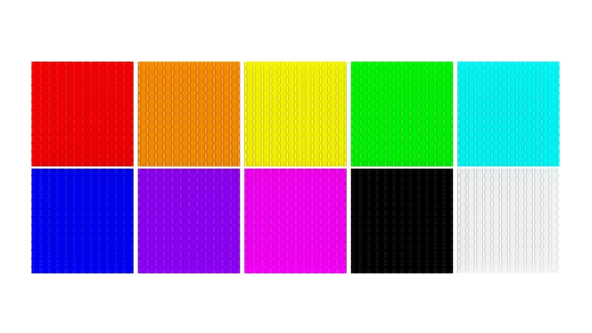 Colored Chipset Radiators Set 3D model_15