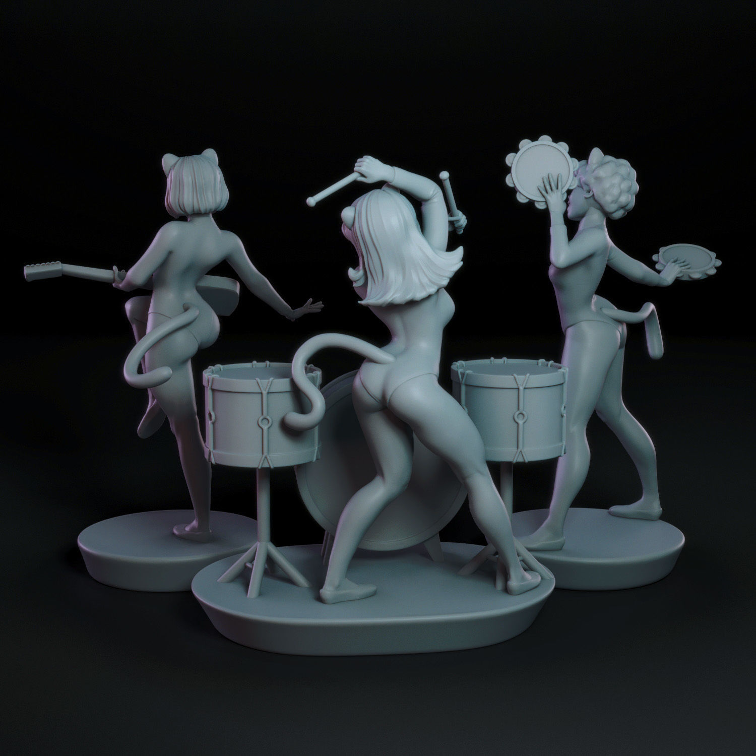 Josie and the Pussycats 3D print model_10