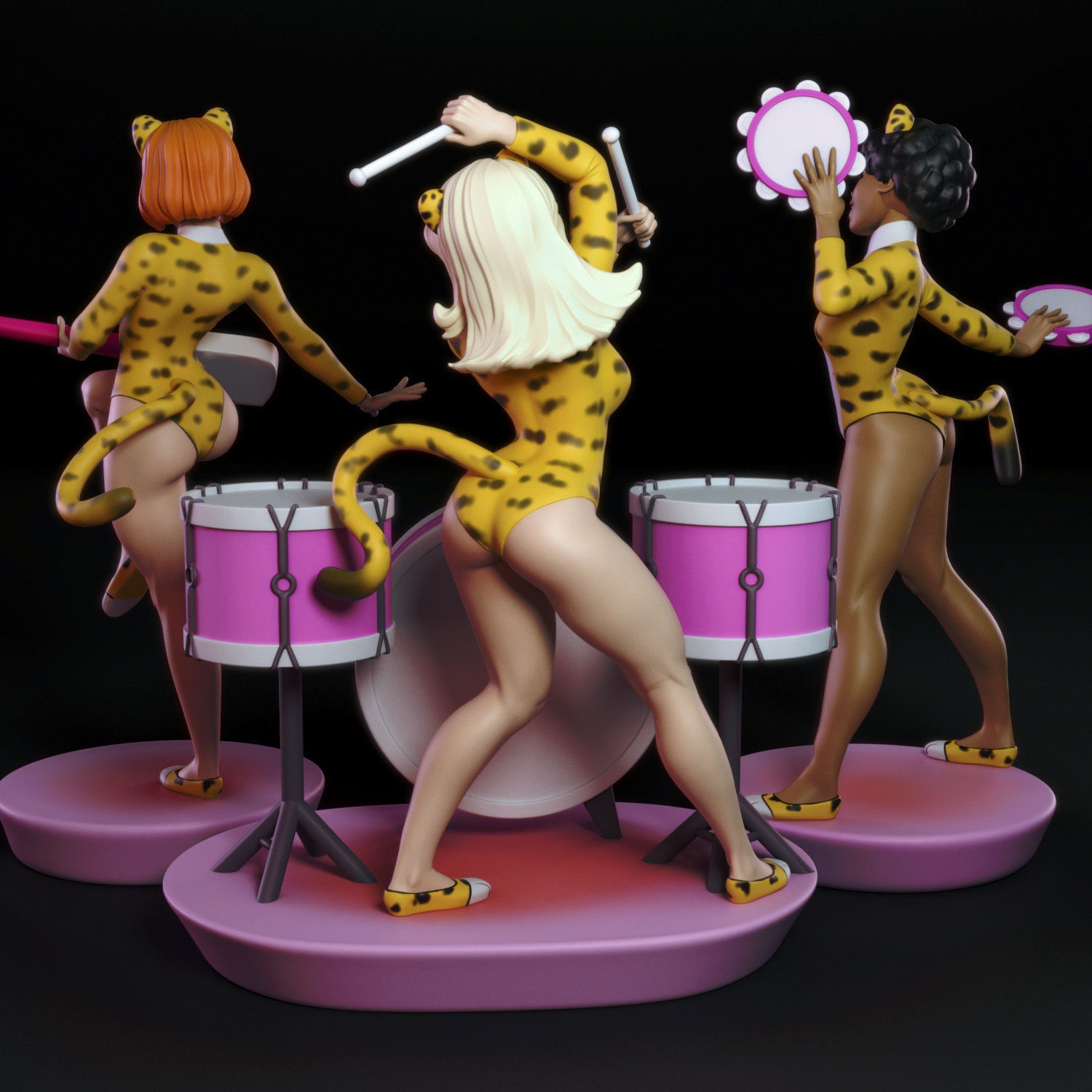 Josie and the Pussycats 3D print model_3