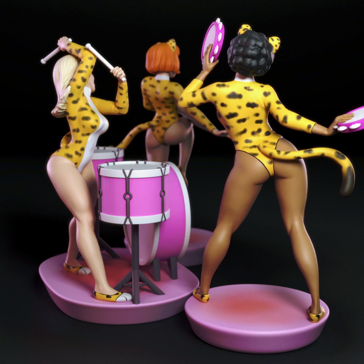 Josie and the Pussycats 3D print model_2