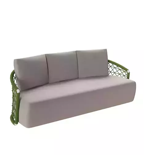 SILLON VERONA 3 PLAZAS CHARCOAL 3D model