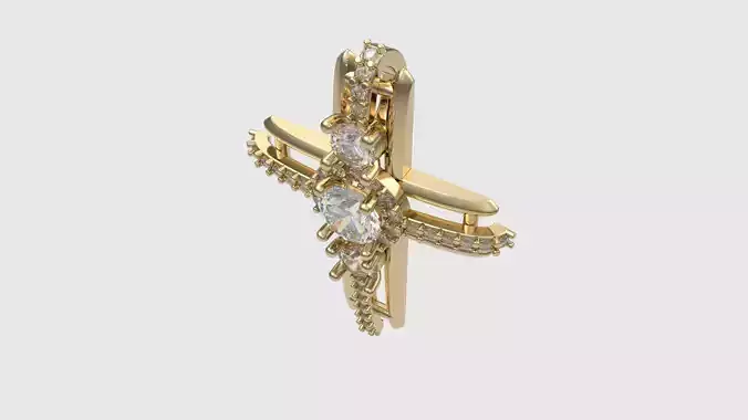 Radiant Cross Pendant JDBCo 3D print model