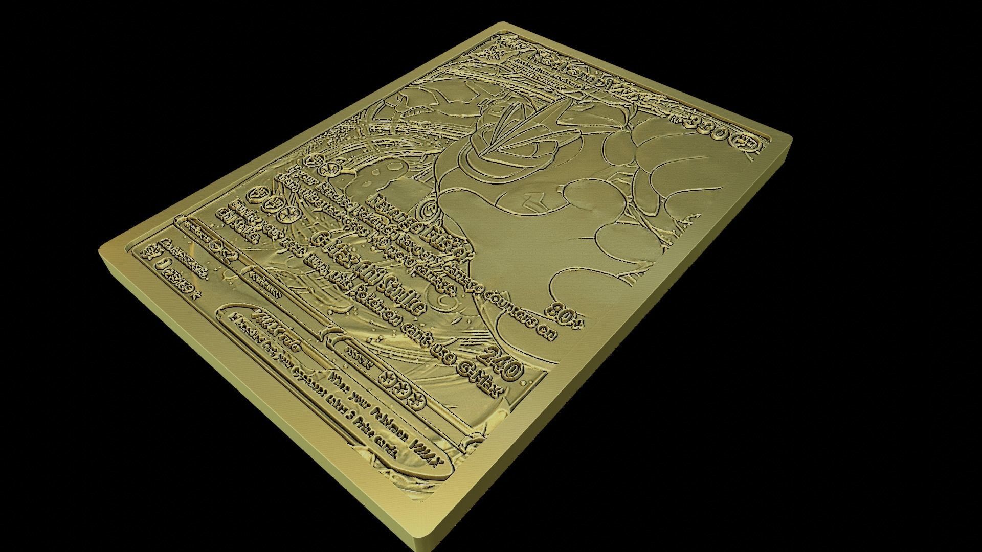 MACHAMP V MAX POKEMON 3D print model_1