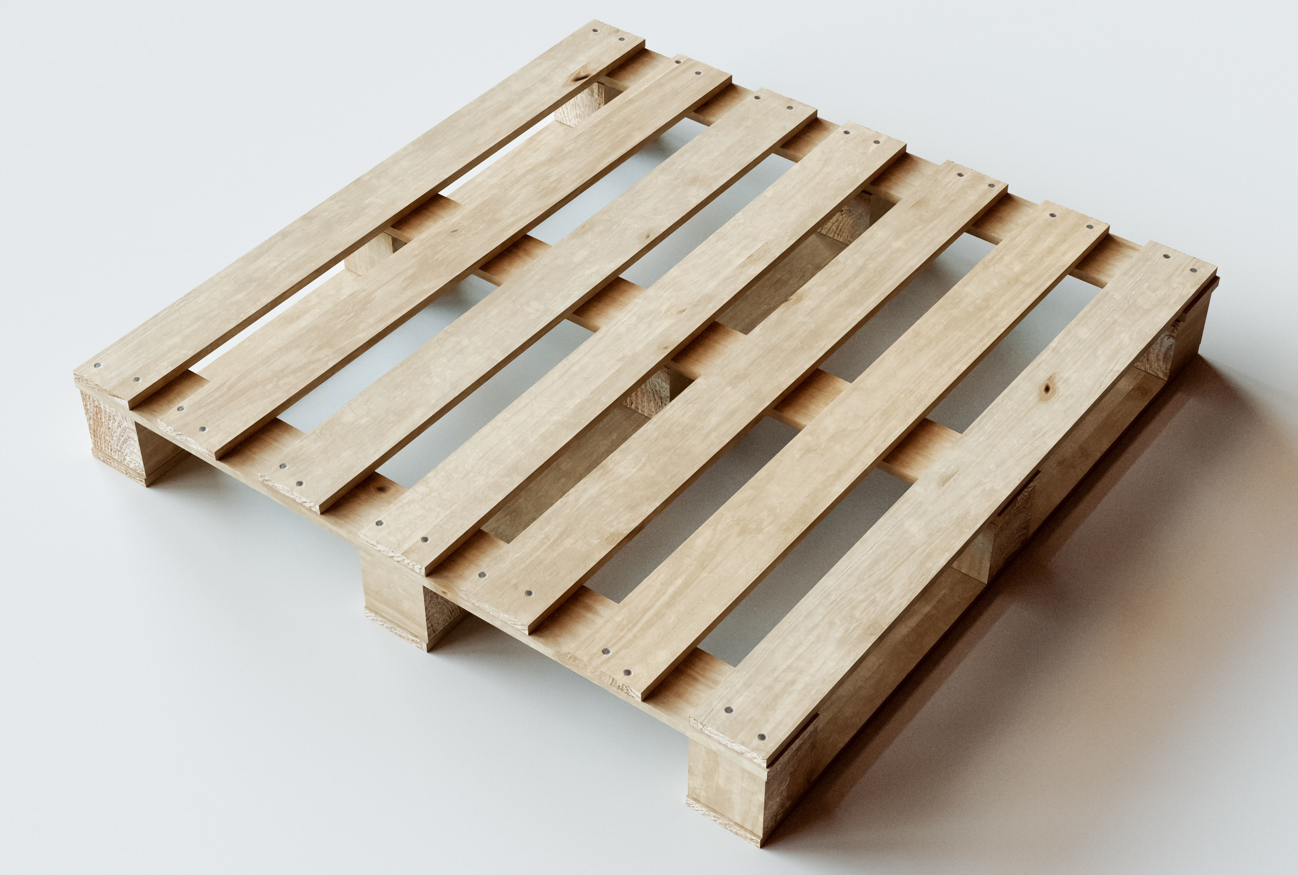 Wooden Warehouse Palette 3D model_6