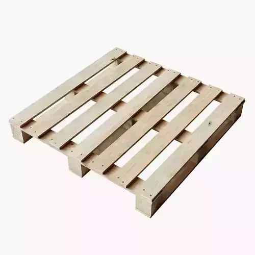 Wooden Warehouse Palette 3D model