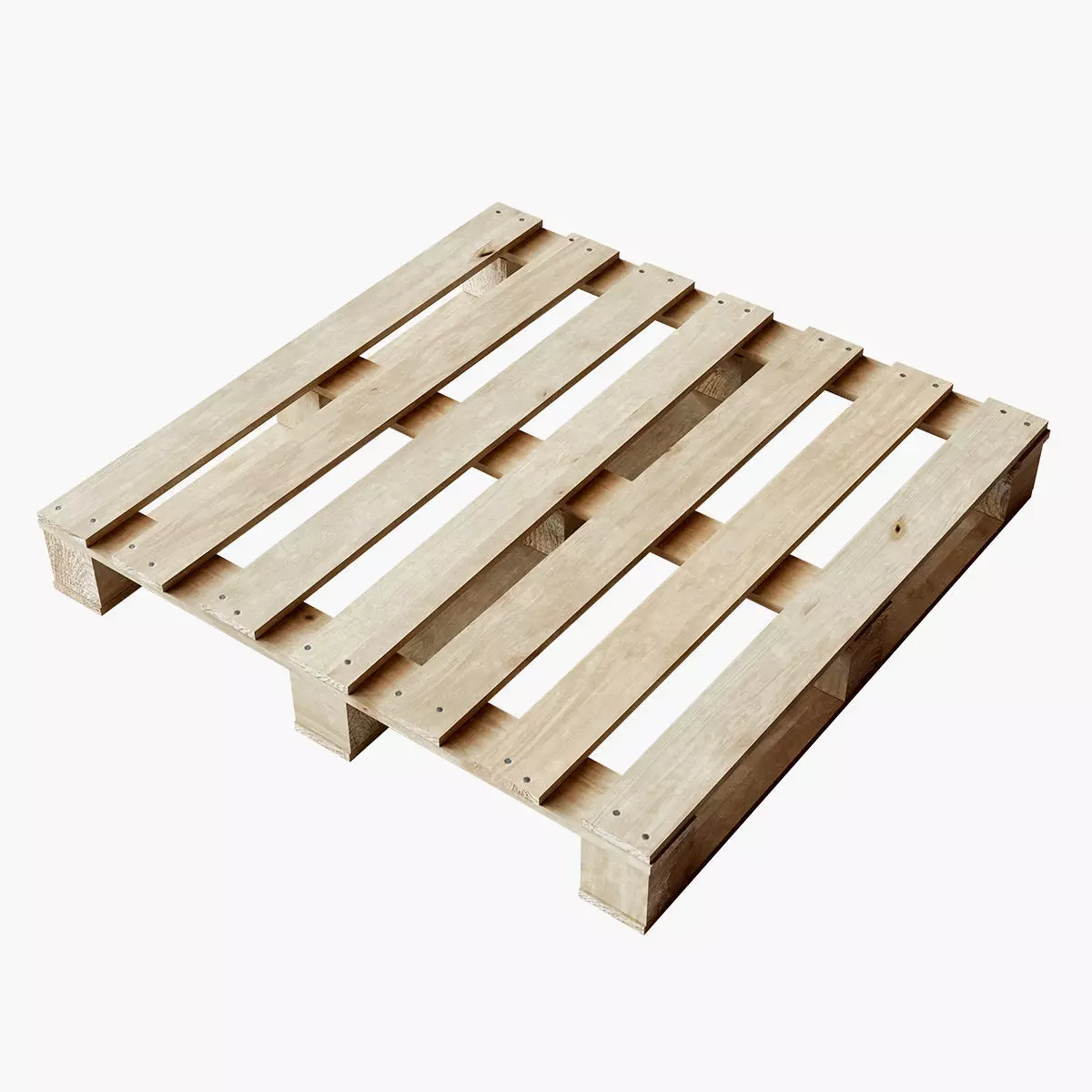 Wooden Warehouse Palette 3D model_0