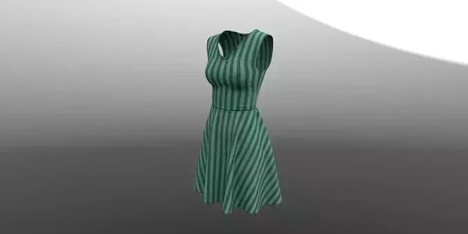 Female Dress PBR 4k