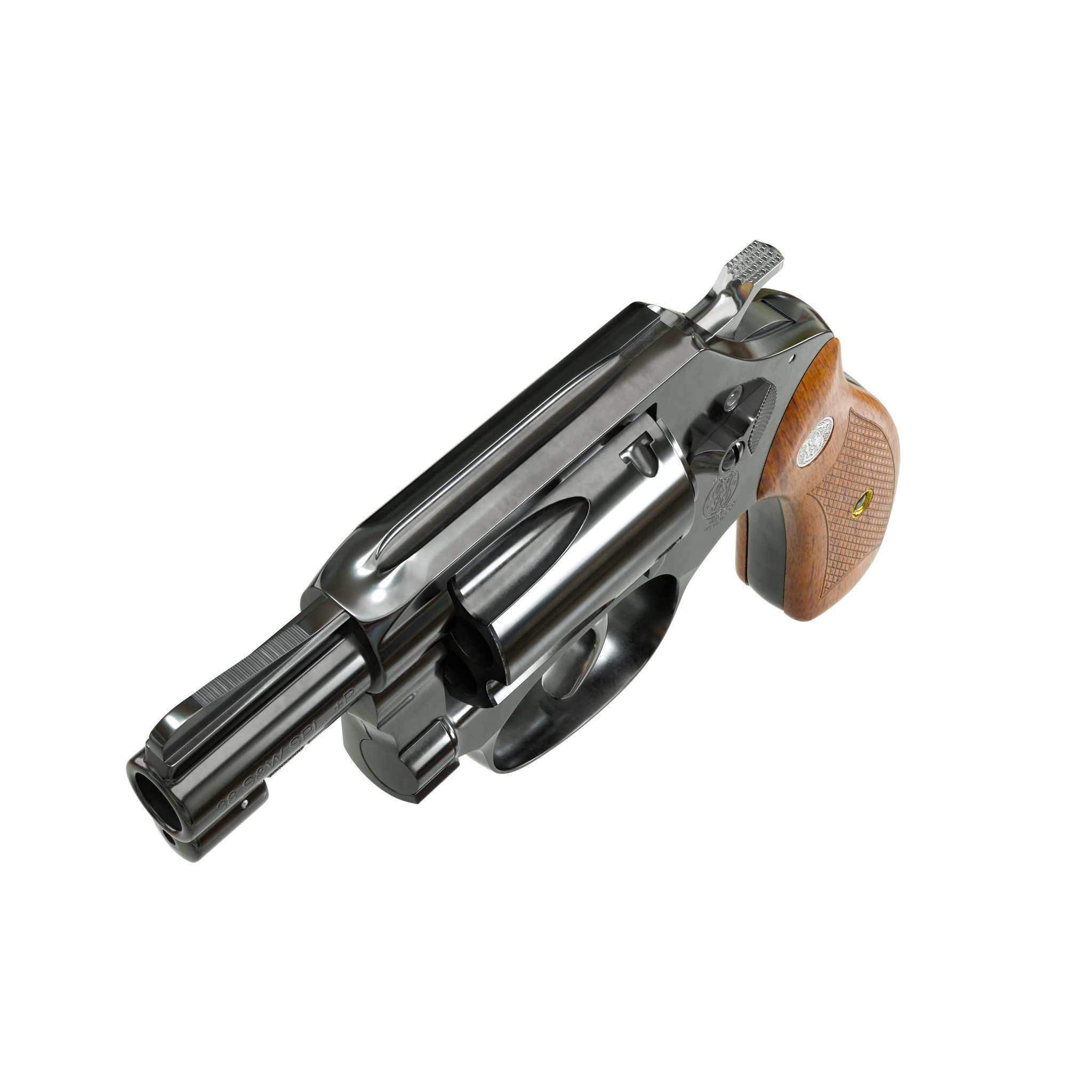 Smith and Wesson M36 3D model | CGTrader