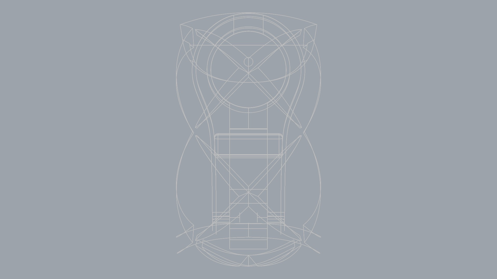 Geometric X-Shape Earrings JDBCo 3D print model_11