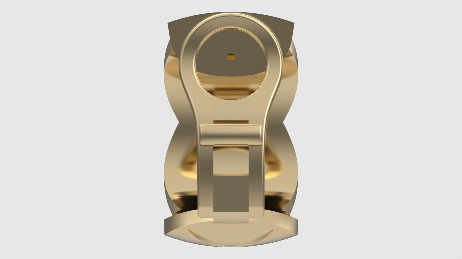 Geometric X-Shape Earrings JDBCo 3D print model_2