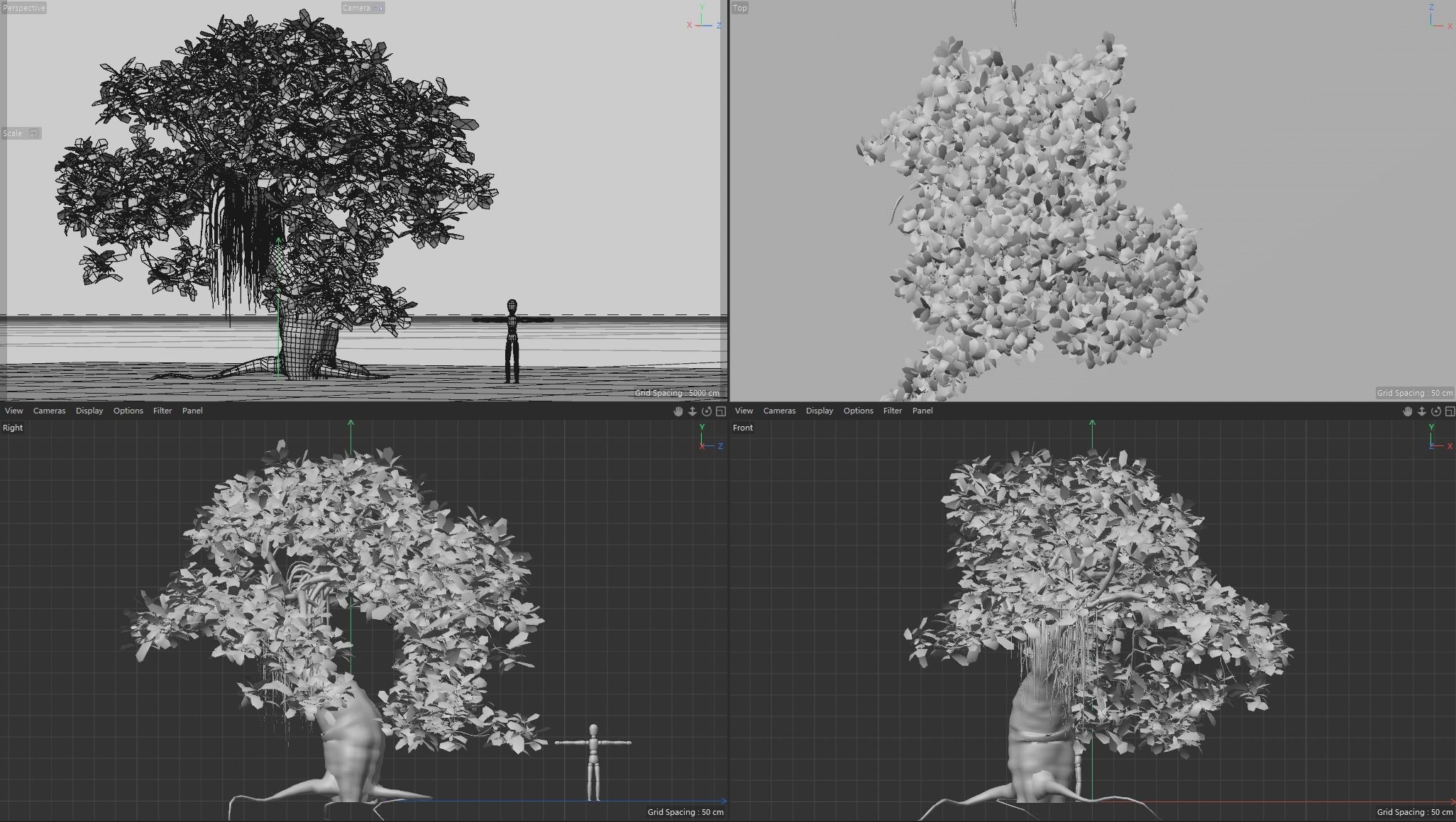 Alien Fantasy Plant Tree 01 3D model_4