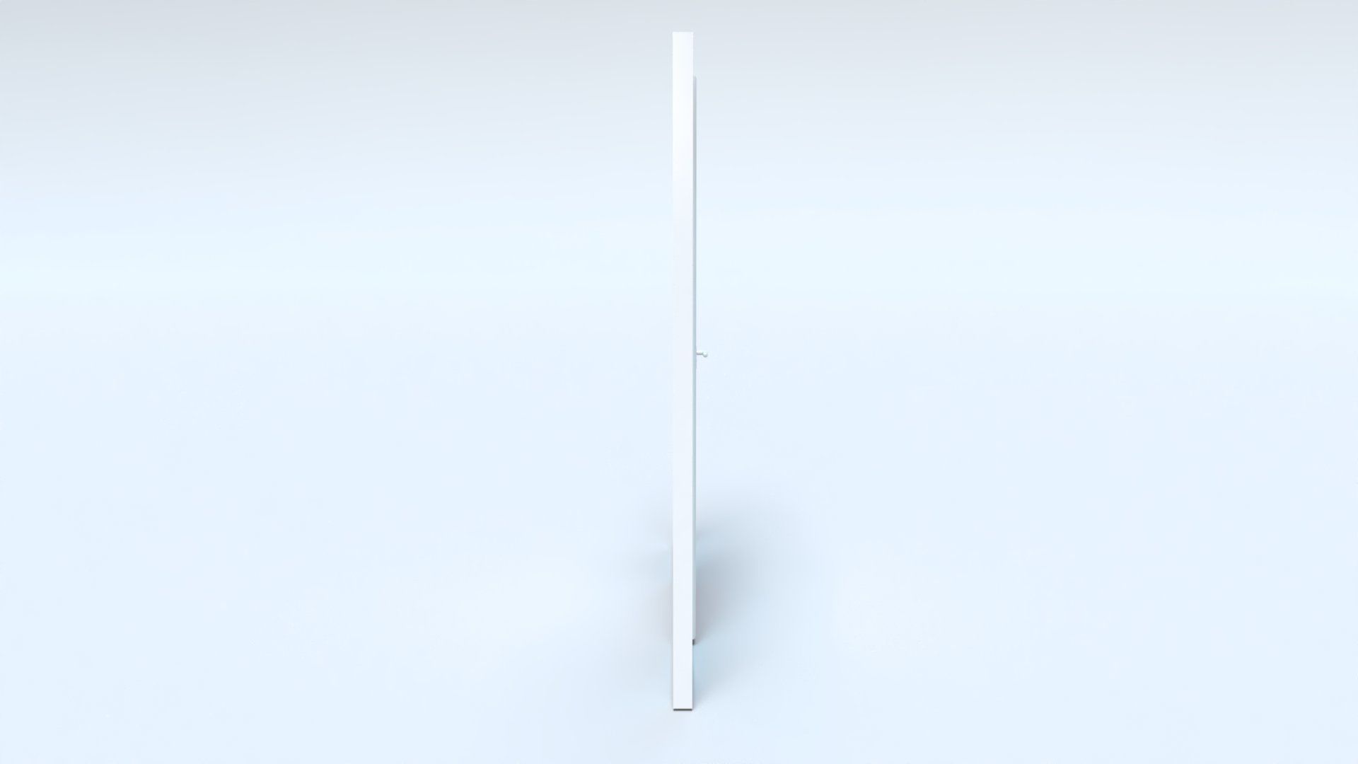 uPVC Composite Door with Window Side Panels Low-poly 3D model_14