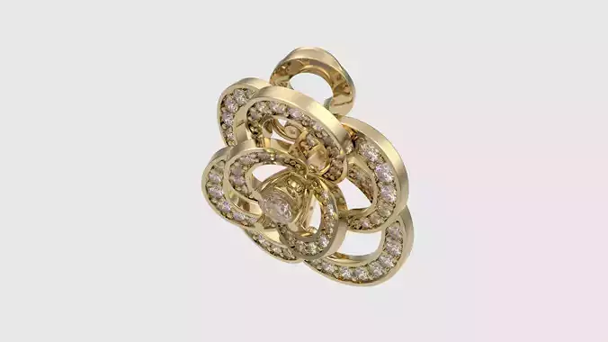 Interwoven Loop Earrings JDBCo 3D print model