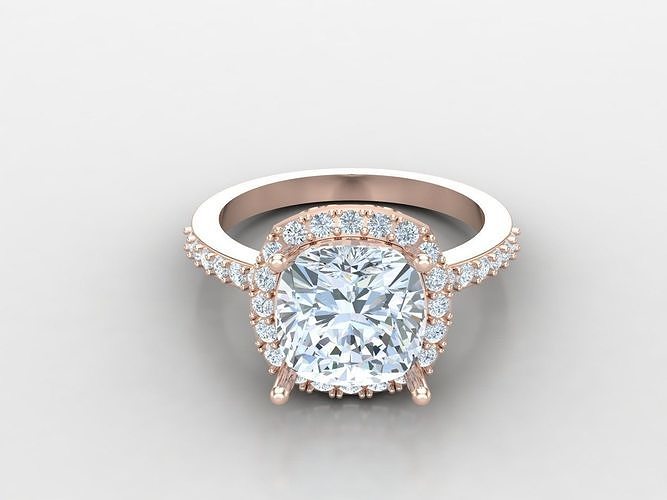Wedding woman Ring 1WR367 3D print model