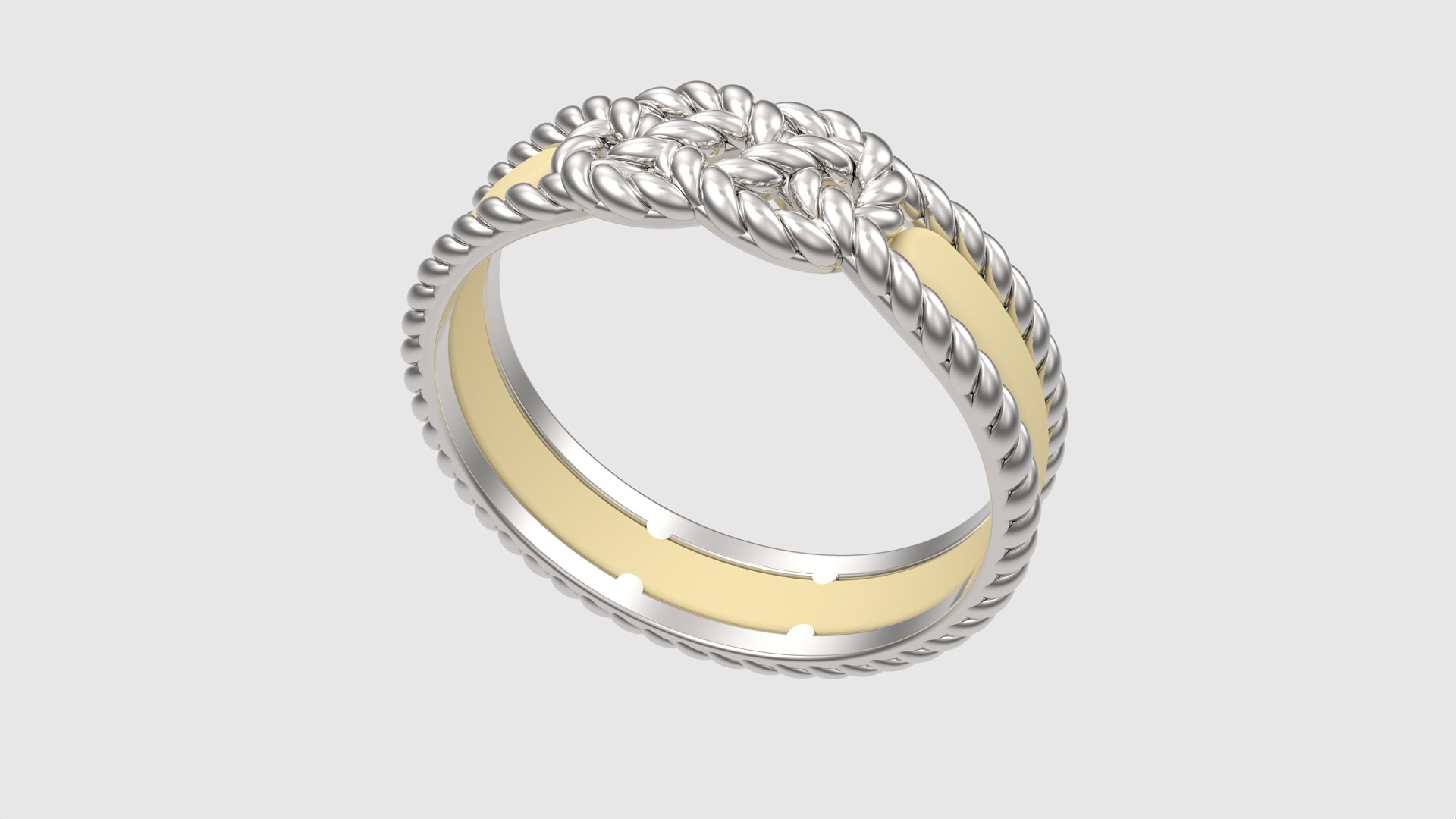 Braided Knot Wedding Band JDBCo 3D print model_28