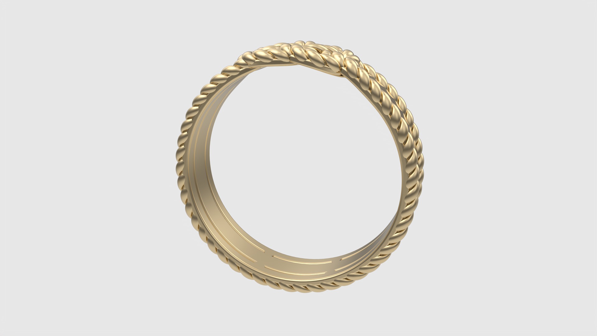 Braided Knot Wedding Band JDBCo 3D print model_12