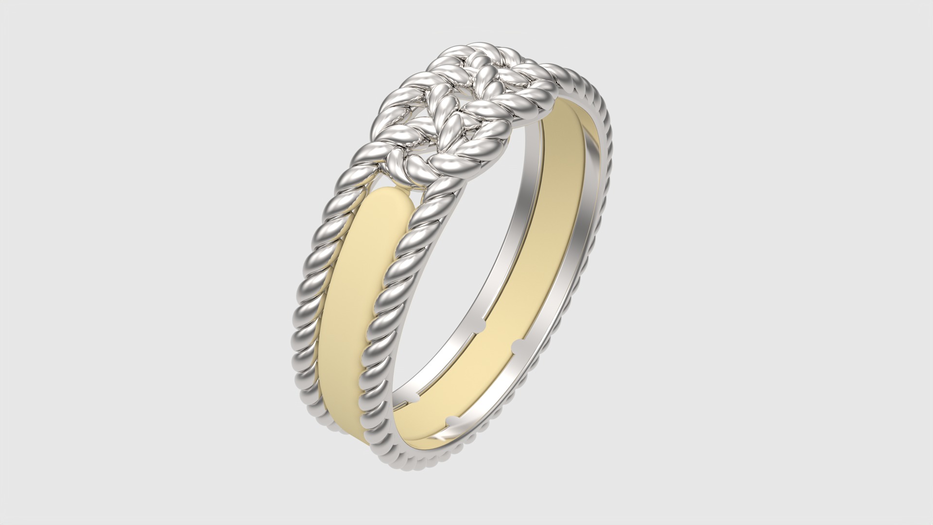 Braided Knot Wedding Band JDBCo 3D print model_31