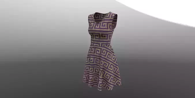 Female Dress PBR 4k