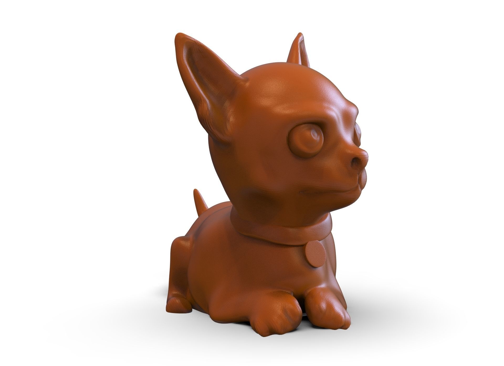 Chihuahua Dog 3D print model_2