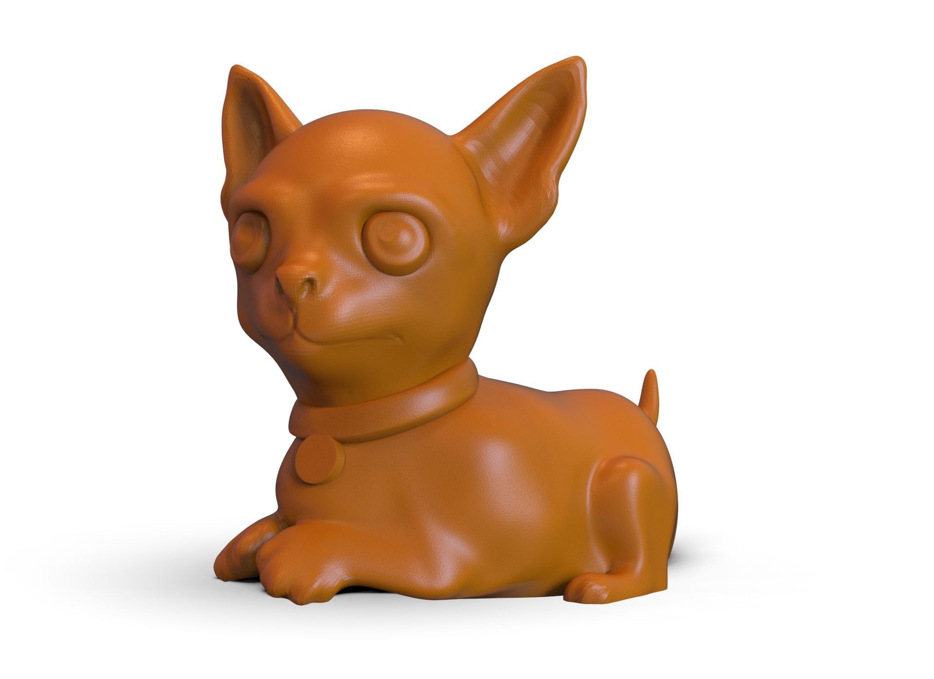 Chihuahua Dog 3D print model_1