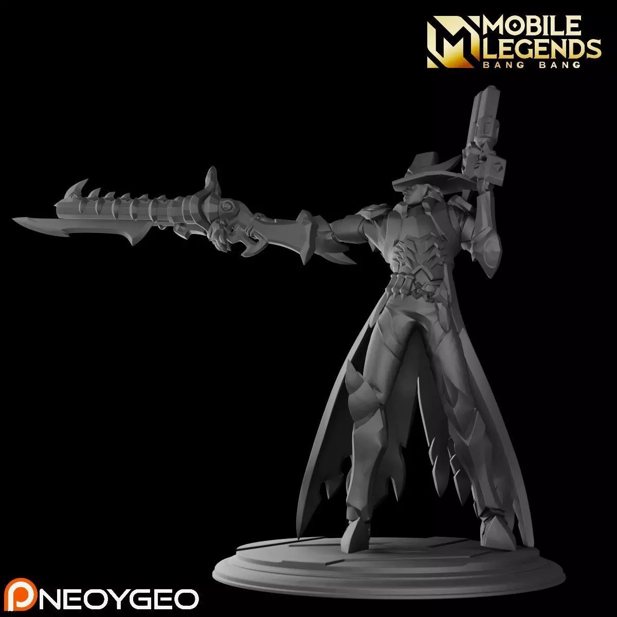 CLINT SHADOW OMEN M2 - MOBILE LEGENDS 3D print model_0
