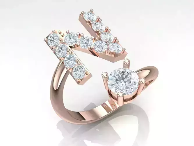 N Wedding Women Ring 1WR321