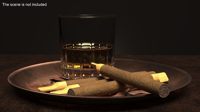 Cigar with Wooden Tip