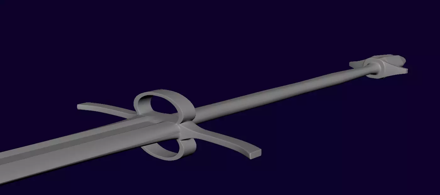 SIMPLE GREATSWORD Free 3D model