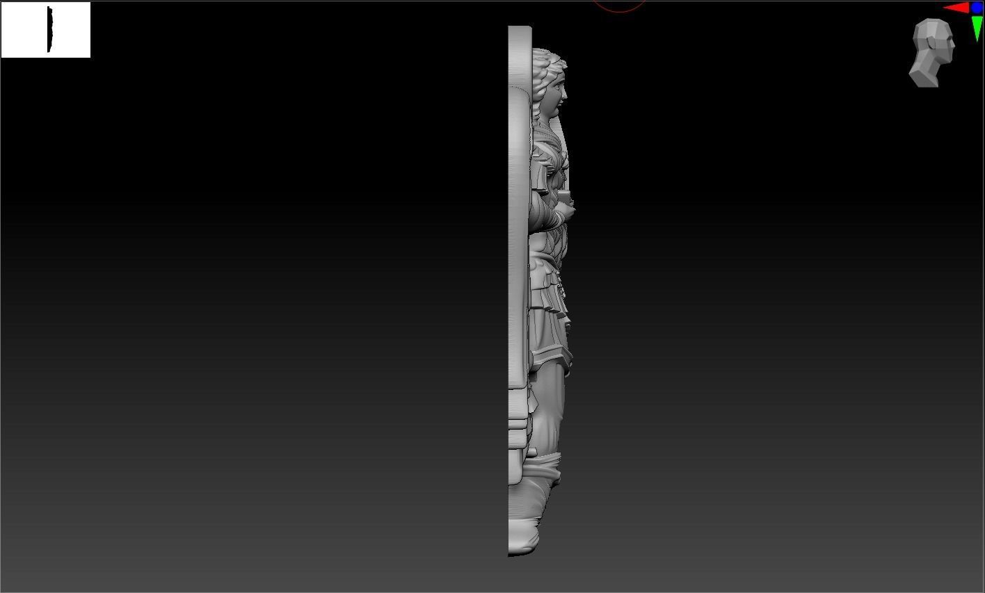 Archangel Michael 3D print model_5