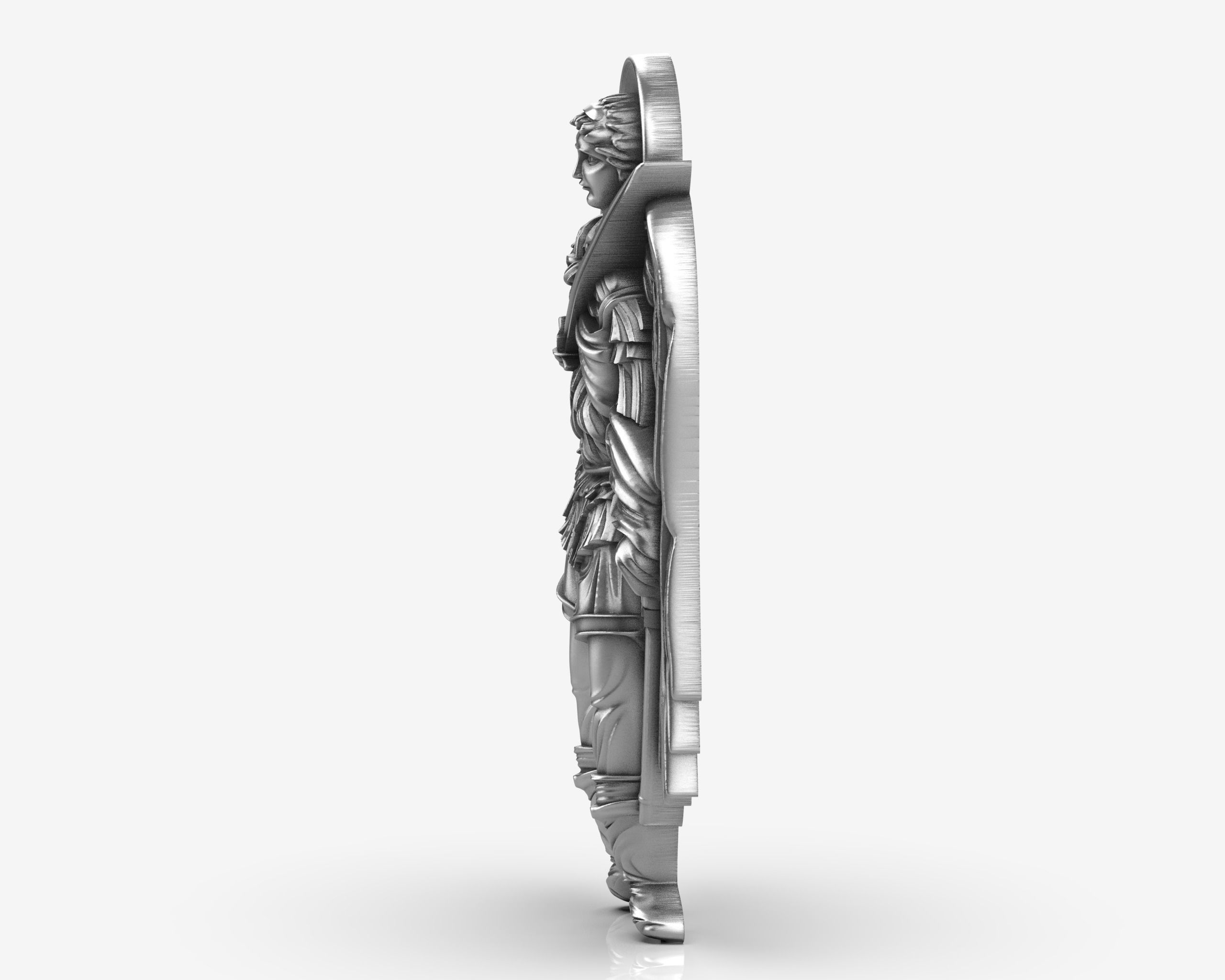 Archangel Michael 3D print model_3