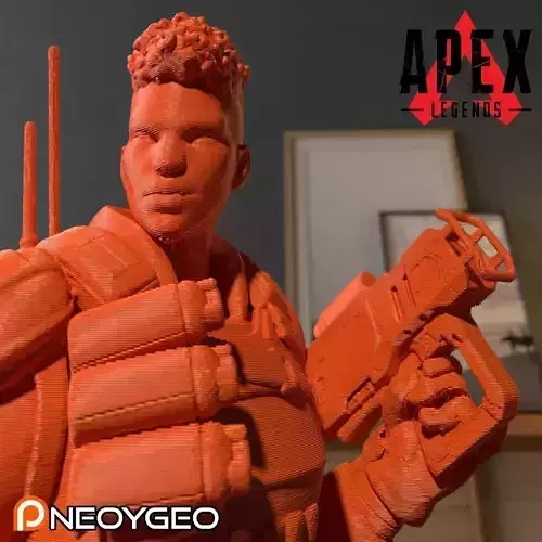 BANGALORE PROFESSIONAL SOLDIER - APEX LEGENDS 3D print model