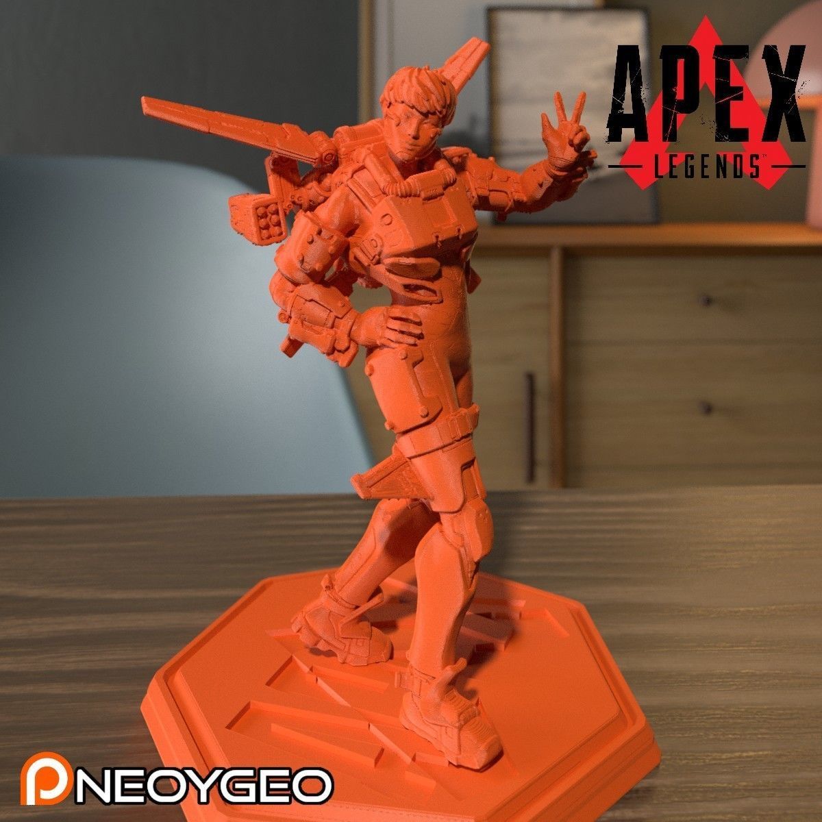 VALKYRIE WINGED AVENGER - APEX LEGENDS 3D print model_1