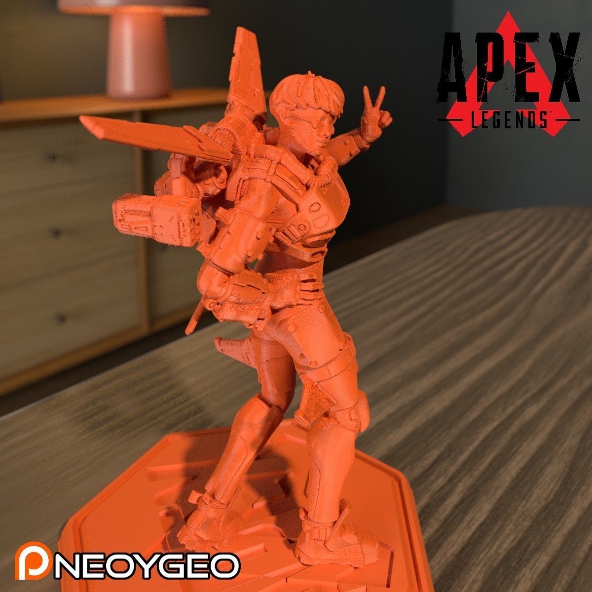 VALKYRIE WINGED AVENGER - APEX LEGENDS 3D print model_3