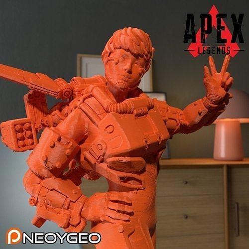 VALKYRIE WINGED AVENGER - APEX LEGENDS 3D print model