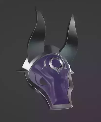 Heartsteel Yone Mask 3D Model