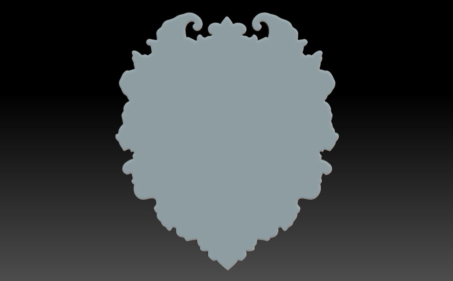 Halloween skull Basrelief 240528 07 3D print model_5