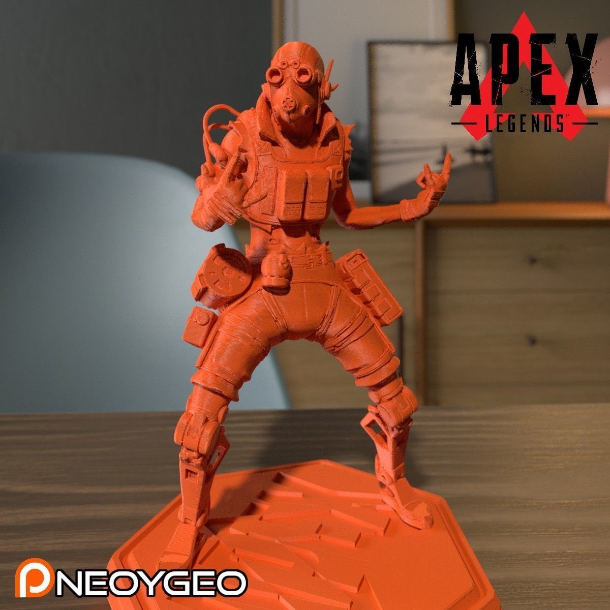OCTANE ADRENALINE JUNKIE - APEX LEGENDS 3D print model_1