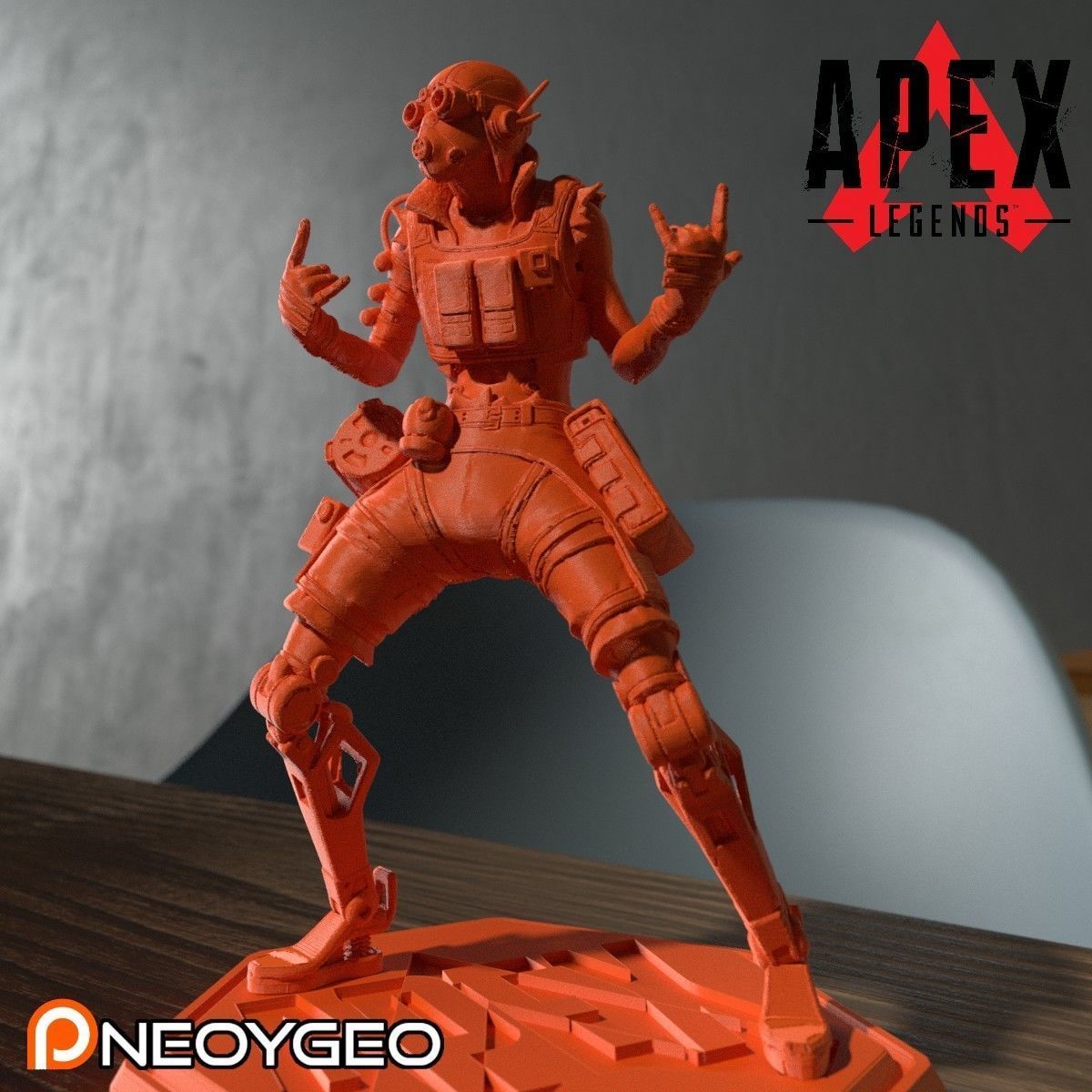 OCTANE ADRENALINE JUNKIE - APEX LEGENDS 3D print model_4