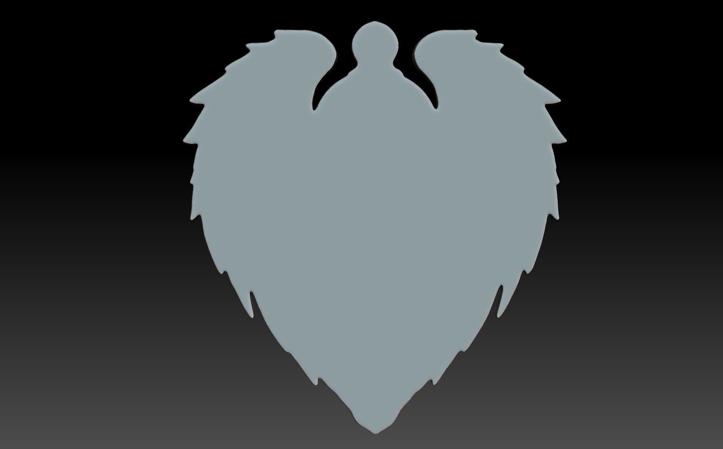 Halloween skull Basrelief 240528 03 3D print model_5