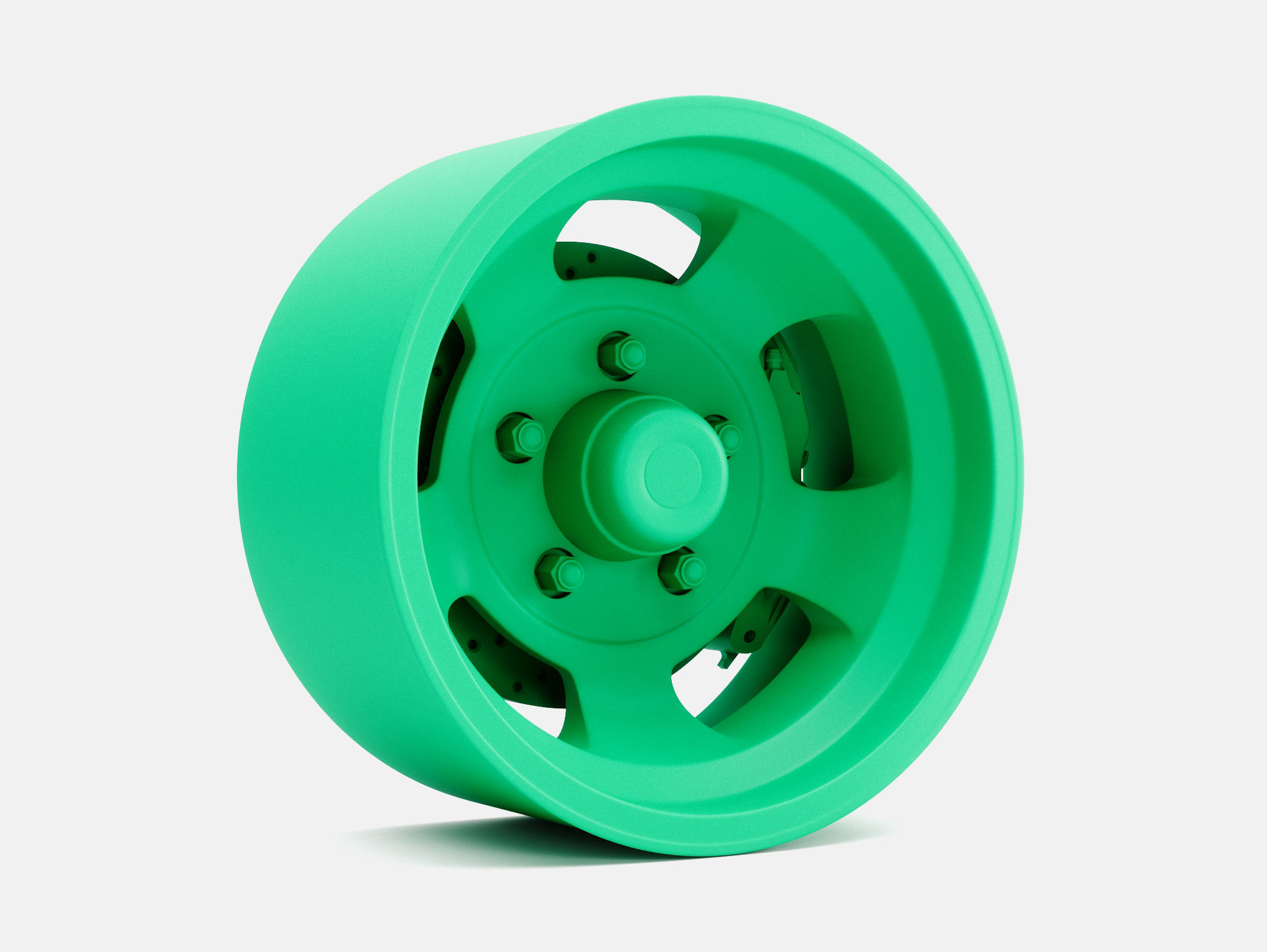 15x5 15x7 15x8 15x10 US Indy Mag Wheels and Brake 3D print model_3