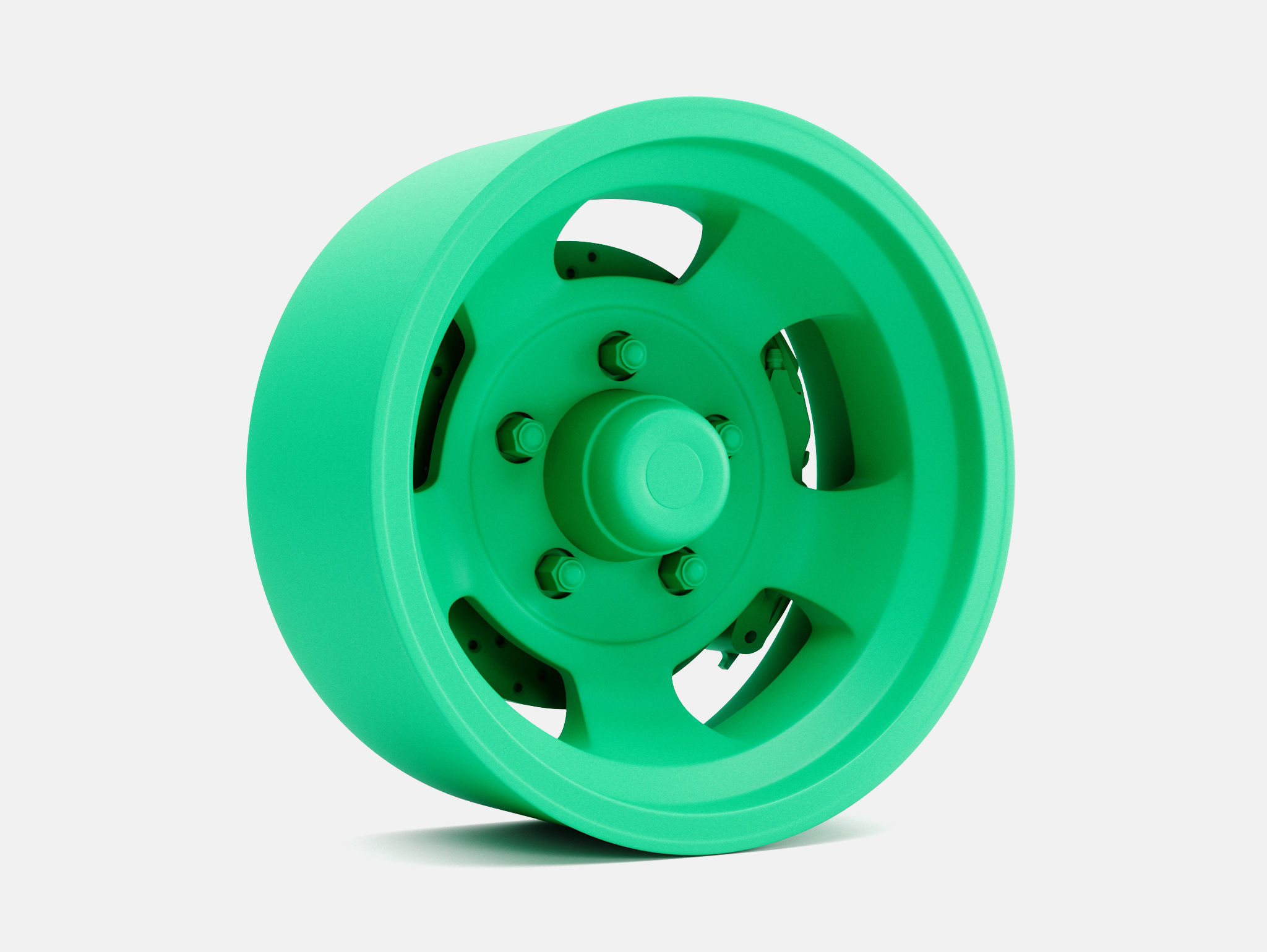 15x5 15x7 15x8 15x10 US Indy Mag Wheels and Brake 3D print model_2