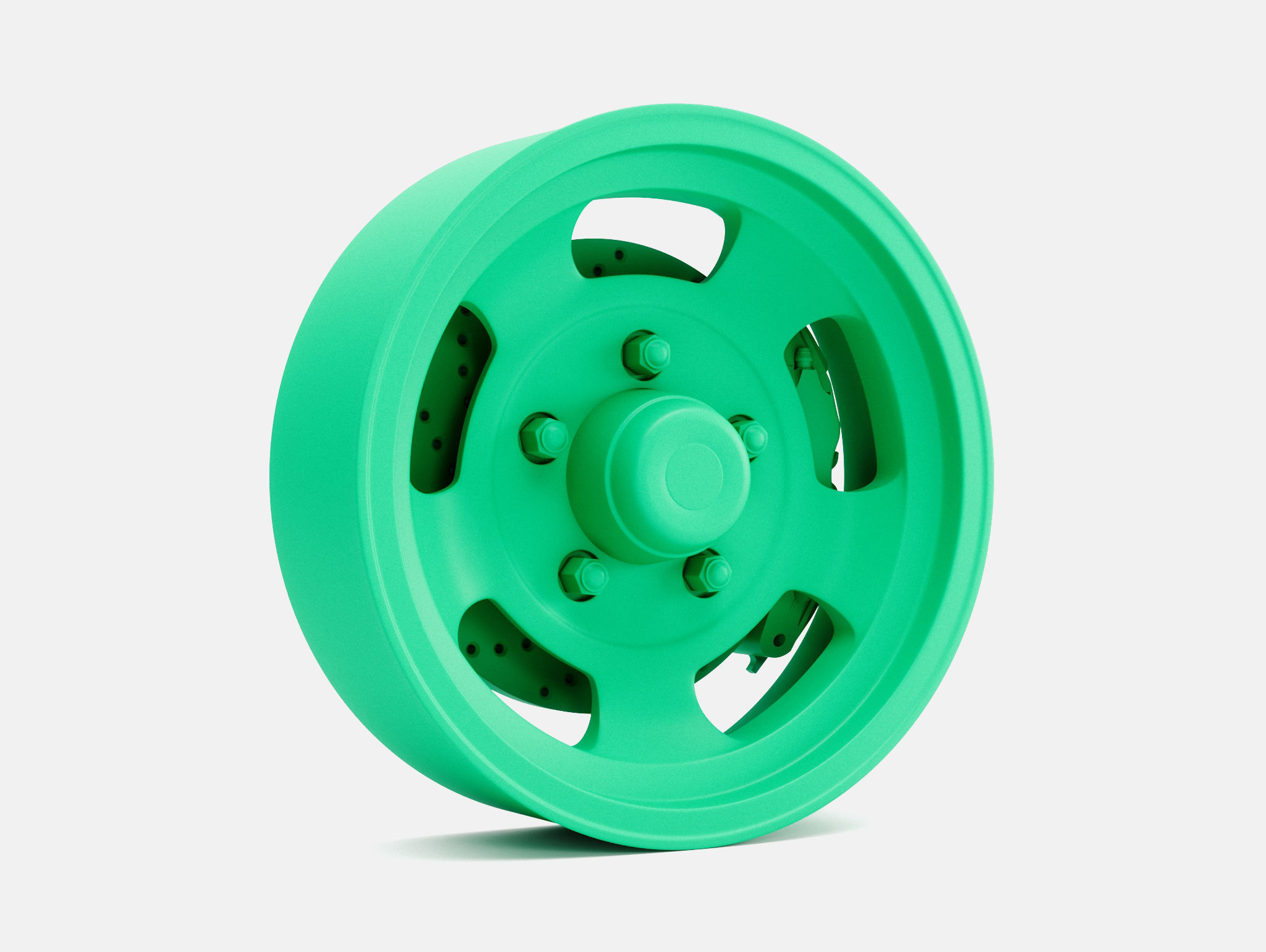 15x5 15x7 15x8 15x10 US Indy Mag Wheels and Brake 3D print model_1