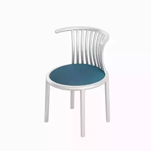 Curved Iron Chair 02