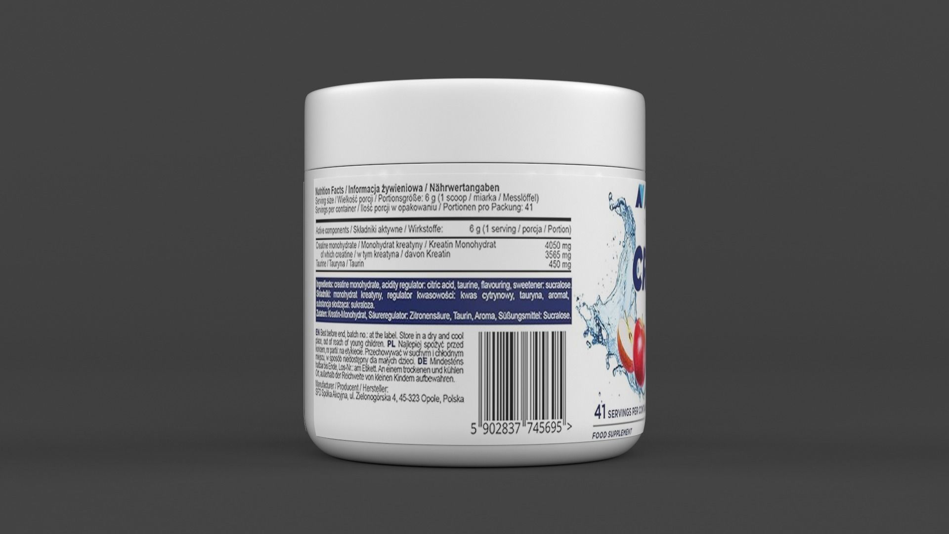 Protein Powder 3D model_5