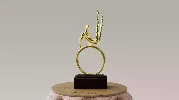 ESCULTURA - CONTEMPORANEA - LOW POLY