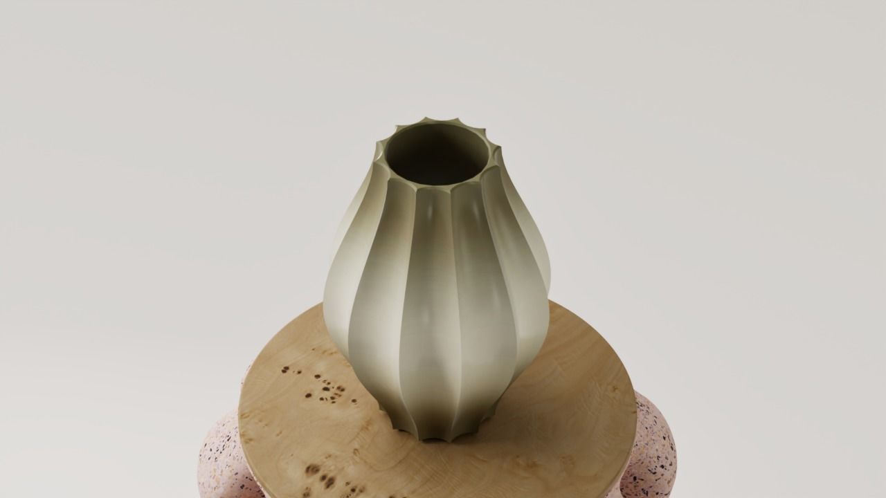 FLORERO - JARRON DECORATIVO 3D print model_1