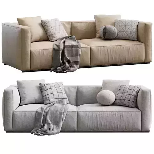 Sofa Shangai By Poliform 3D model